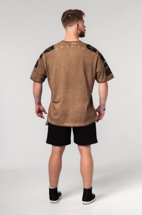 Black Men's Gym Shorts NEBBIA GYM BRO - Image 6