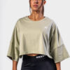 Oversized Cropped Tee JUST FLOW 431