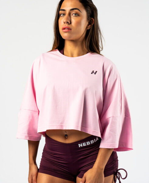 Oversized Cropped Tee JUST FLOW 431