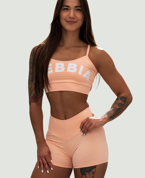 Salmon Classic HERO Cut-Out Sports bra