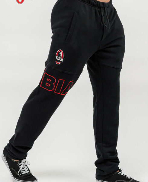 Black Men’s Gym Sweatpants COMMITMENT