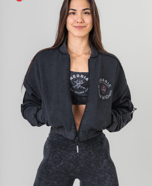 Women’s Reversible Washed Bomber Jacket LEGEND