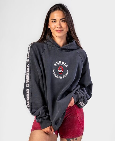 Black Washed Hoodie HERITAGE