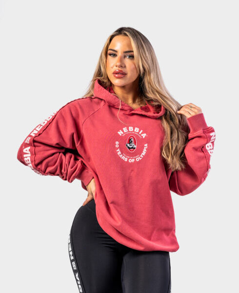 Red Washed Hoodie HERITAGE