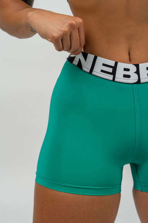 Green High-Waisted Shorts-Leggings “GLUTE PUMP” - Image 3